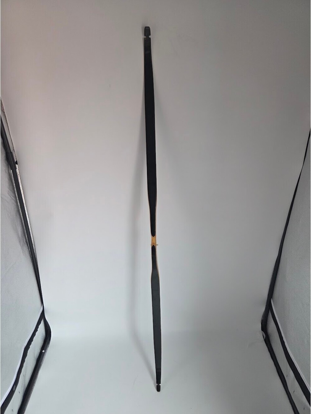 Stemmler Archery Arabian 58 Inch Recurve Bow Marked 30 Pound Draw Black Finish
